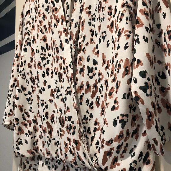 3/4 sleeve printed blouse - Picture 3 of 4